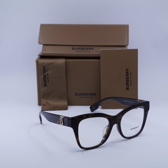 Final Price! Burberry BE2388F 3002 Havana Eyeglasses 52mm - Picture 1 of 10